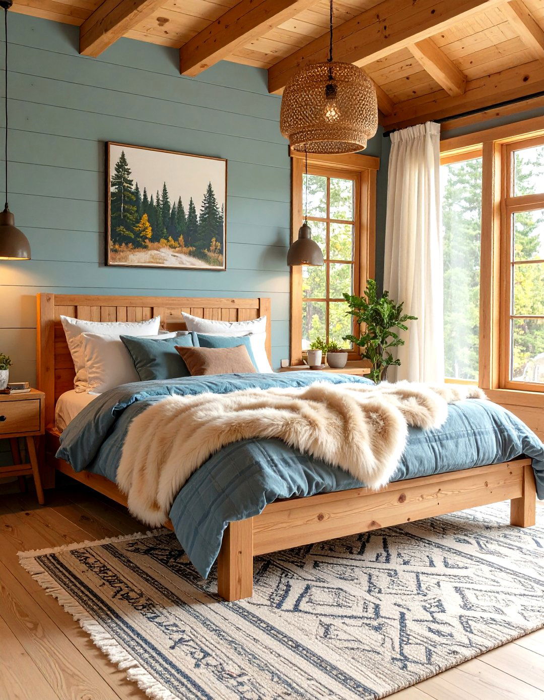 Cabin Bedroom Retreat Design - 24 Cabin Decor Ideas