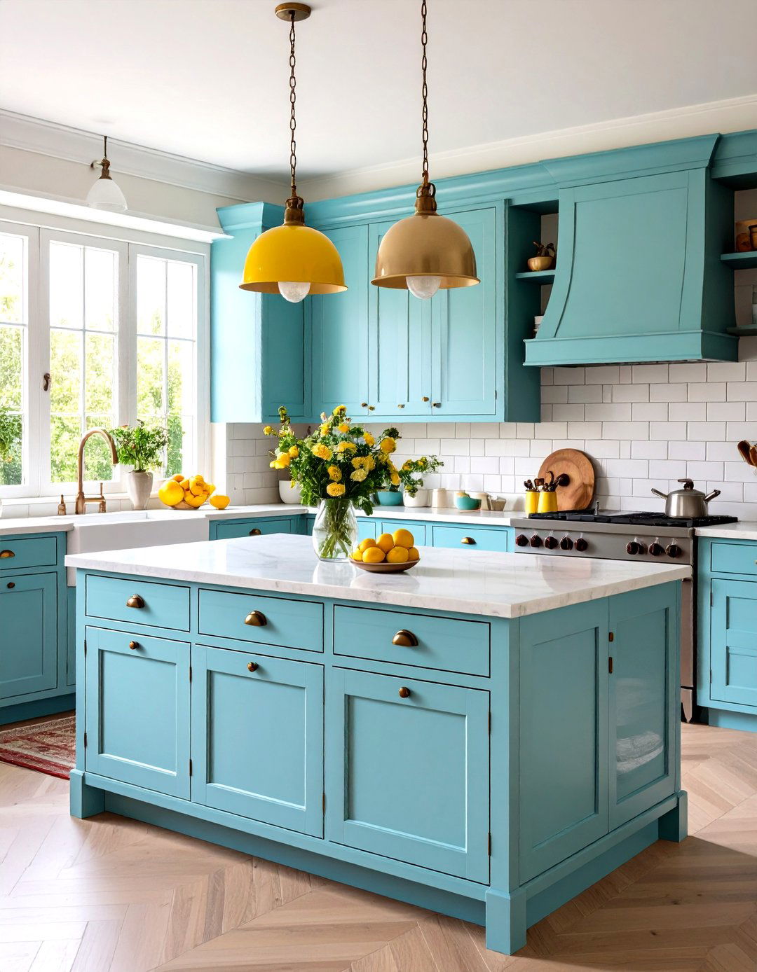 Cabinet Storage Kitchen Island - 24 Rustic Kitchen Island Ideas