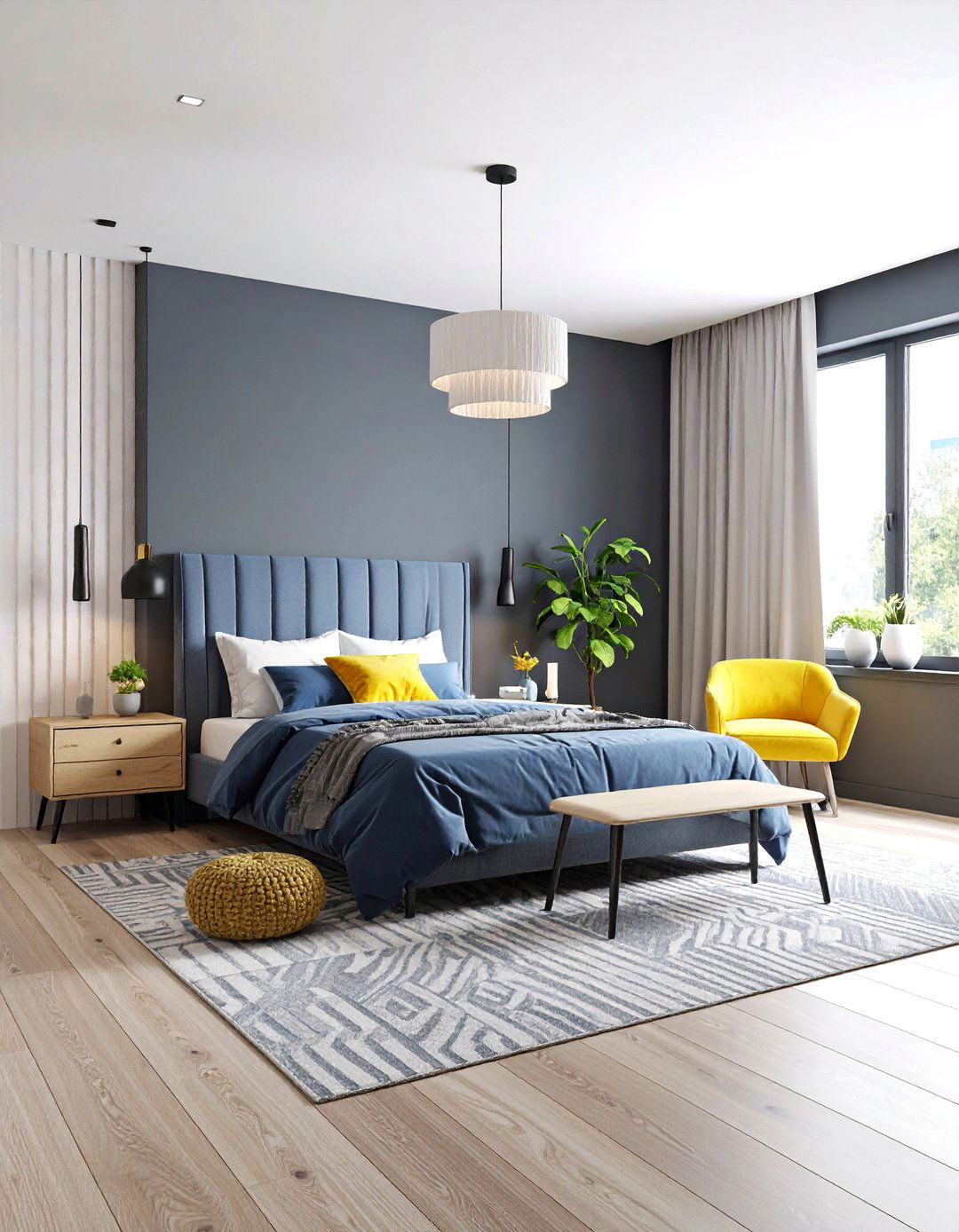 Calming Gray and White Modern Minimalist - 24 Boys Room Paint Ideas