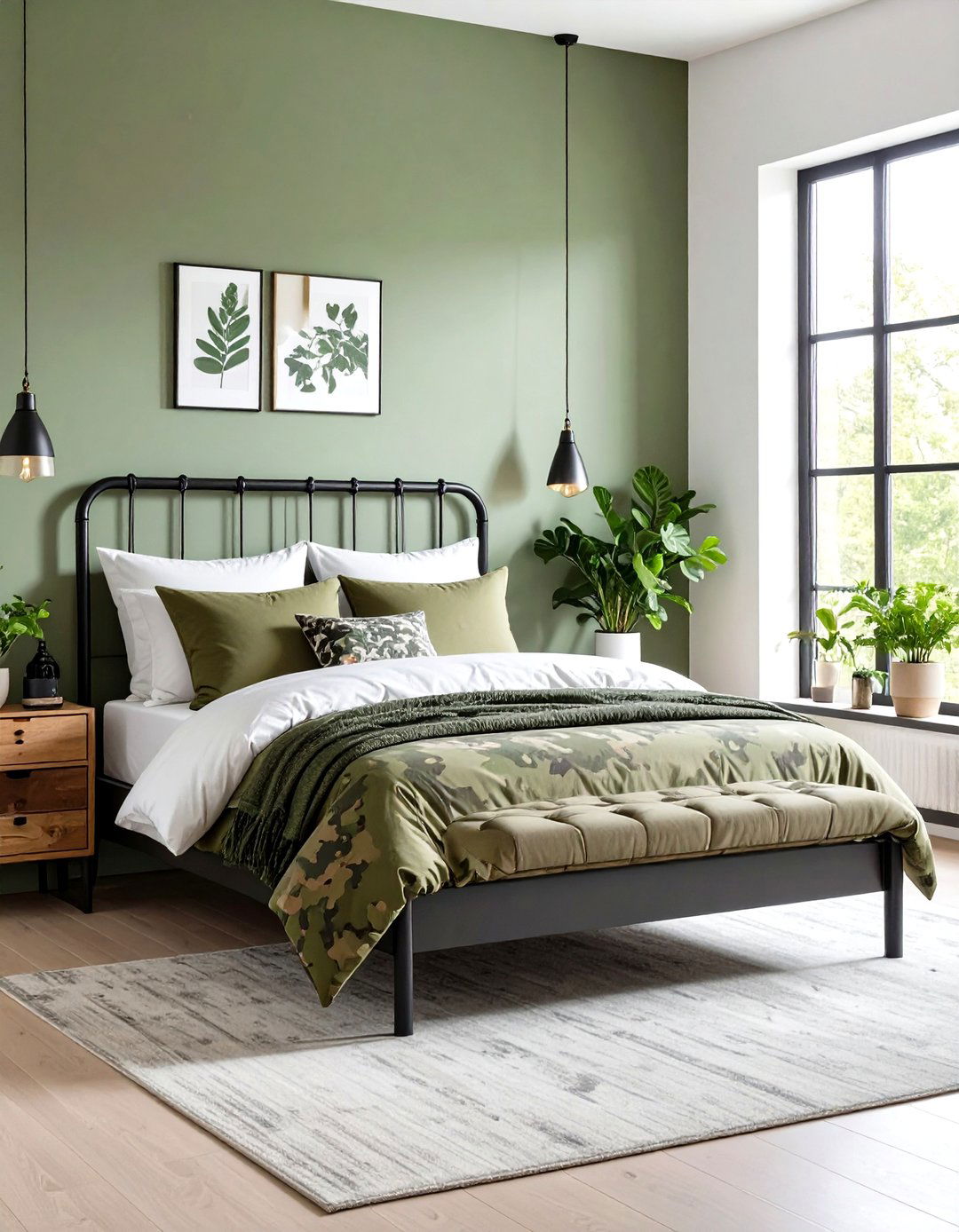 Camouflage Military Bedroom - 24 Hunting Bedroom Ideas
