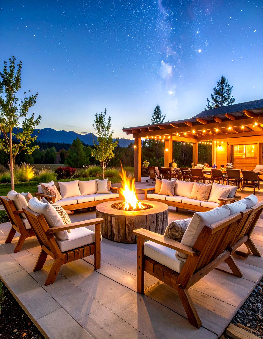 Campfire Reception Lounges - 24 Western Wedding Ideas