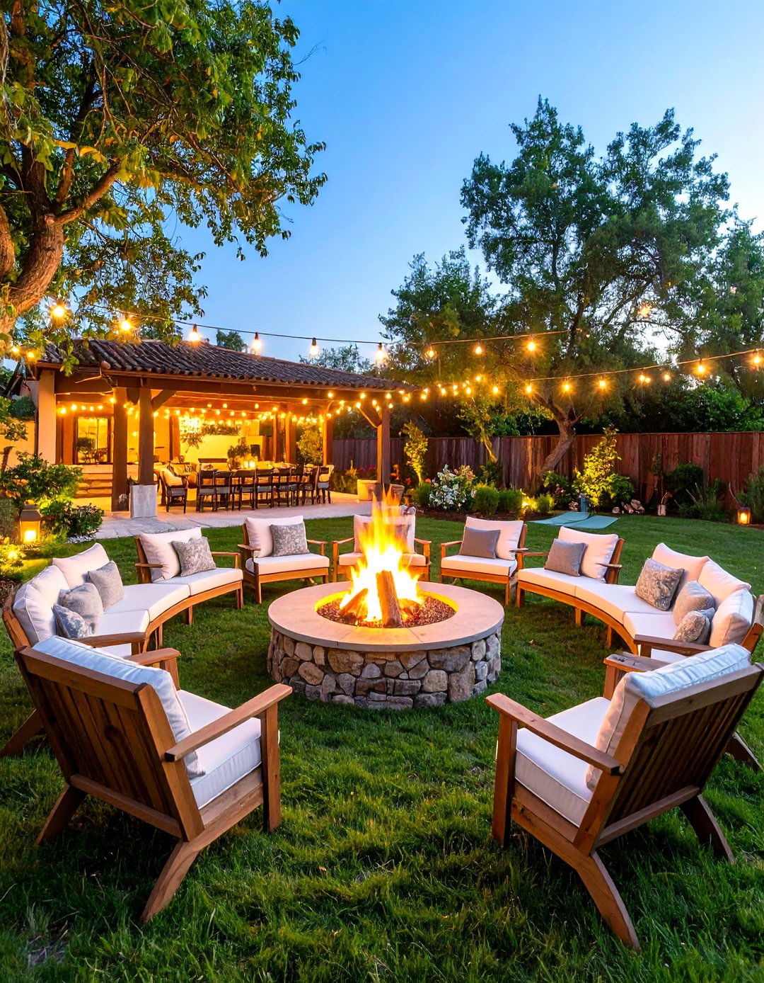 Campfire Wedding Gathering - 24 Backyard Wedding Ideas