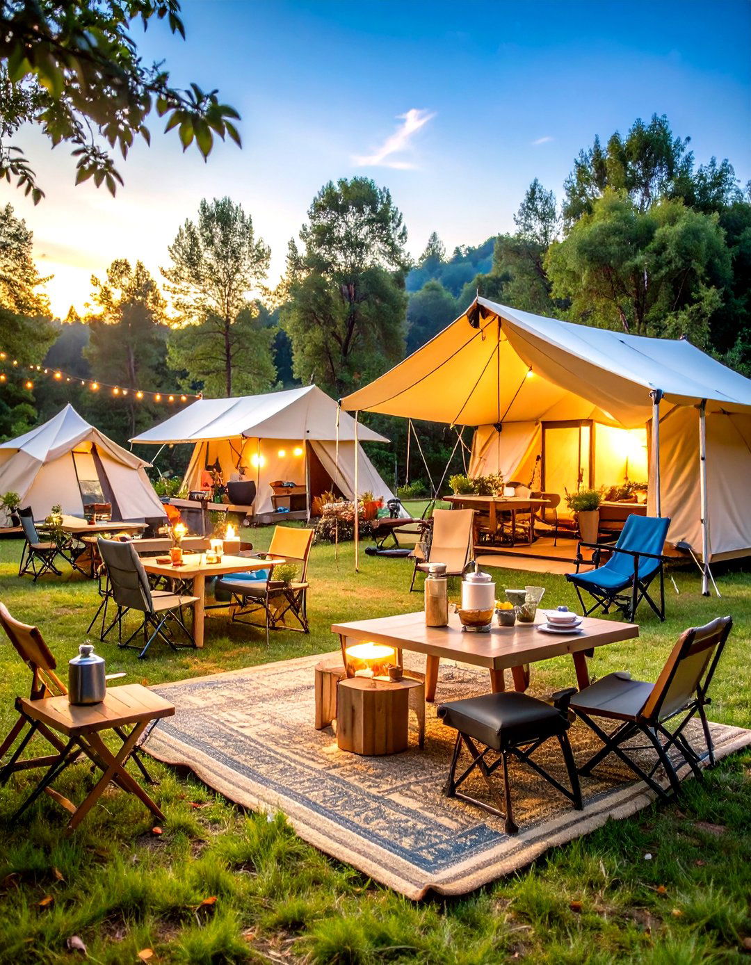 Camping Adventure Base - 24 Eyfs Outdoor Area Ideas