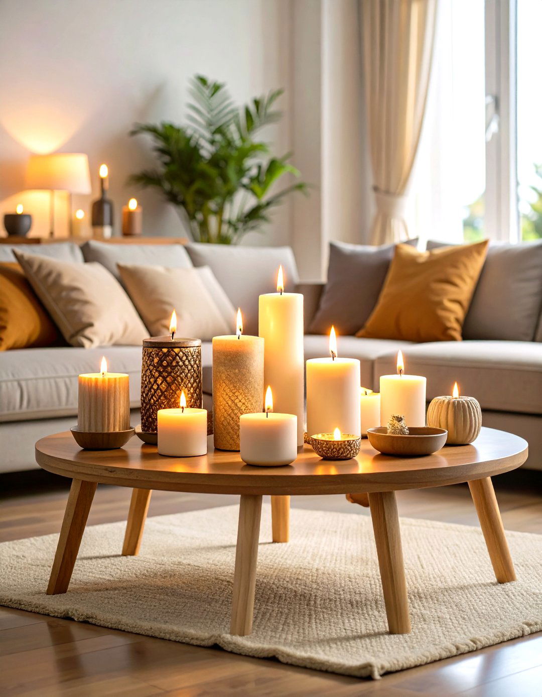 Candlelight Ambiance Collection - 24 Coffee Table Decor Ideas