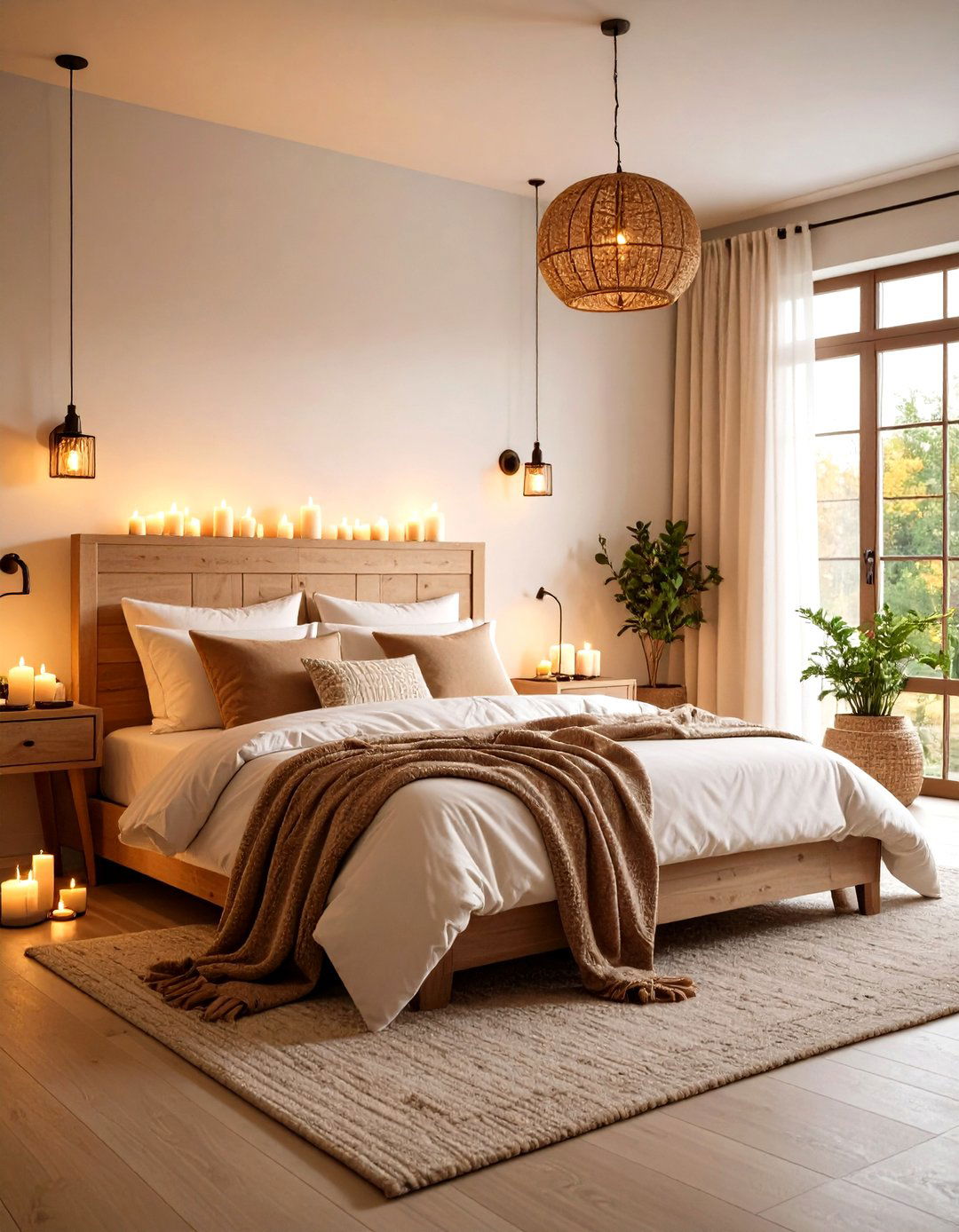 Candlelit Ambiance Sanctuary - 24 Bedroom Ideas For Couples