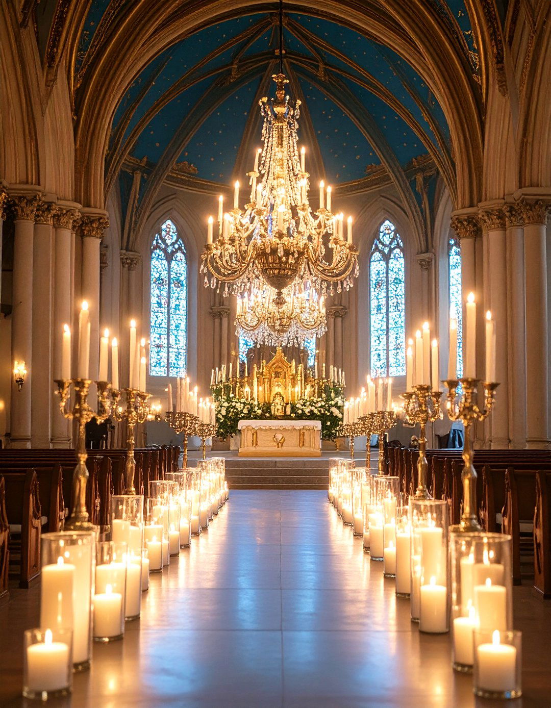 Candlelit Ceremony - 24 Bridgerton Wedding Ideas