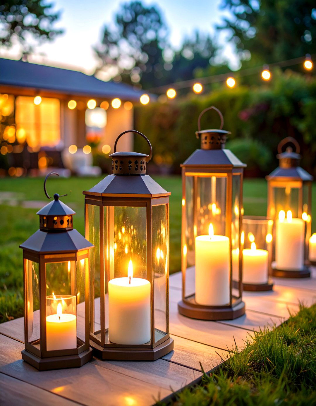 Candlelit Evening Romance - 24 Backyard Wedding Ideas