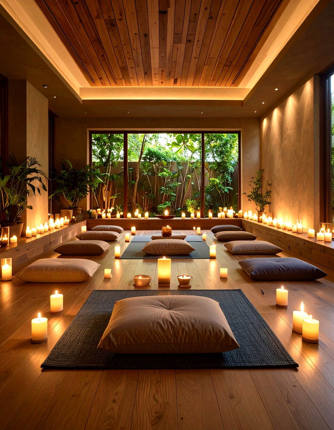 Candlelit Meditation Chamber - 24 meditation room ideas