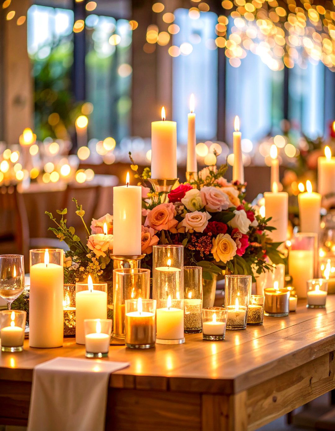 Candlelit Reception Ambiance - 24 Classic Wedding Ideas