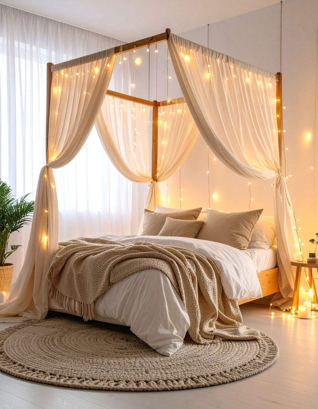 Canopy Bed Romantic Setups - 24 90s Bedroom Decor Ideas
