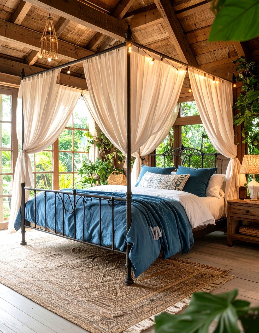 Canopy Cottage Bedroom Romance - 24 Cottage Bedroom Ideas