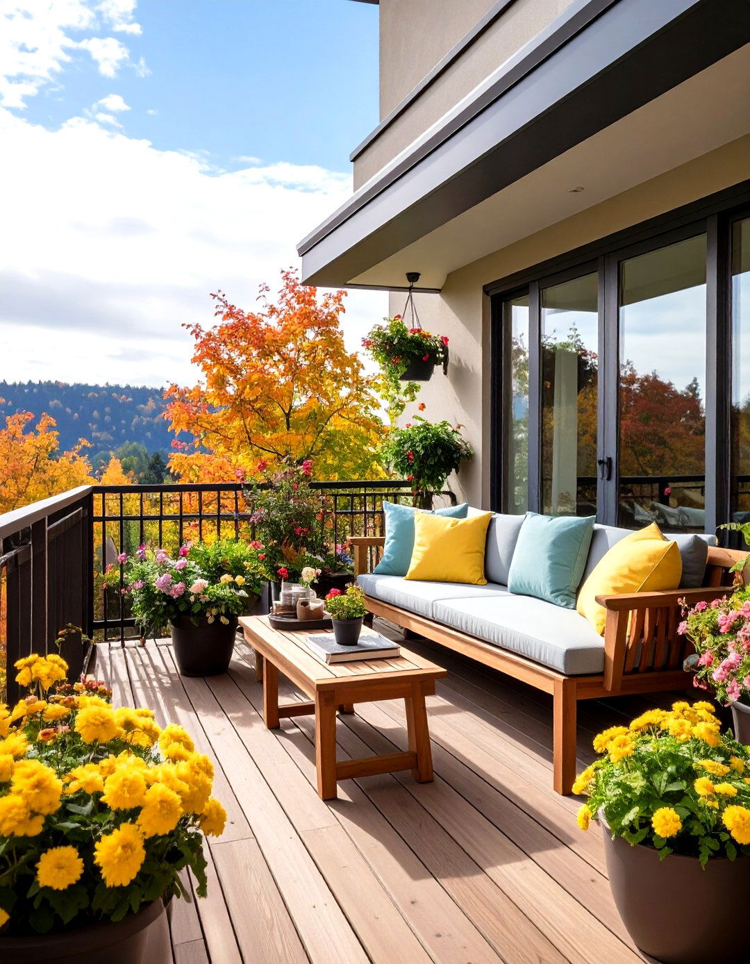 Cantilever Balcony with Reading Nook Design - 24 Cantilever Balcony Ideas