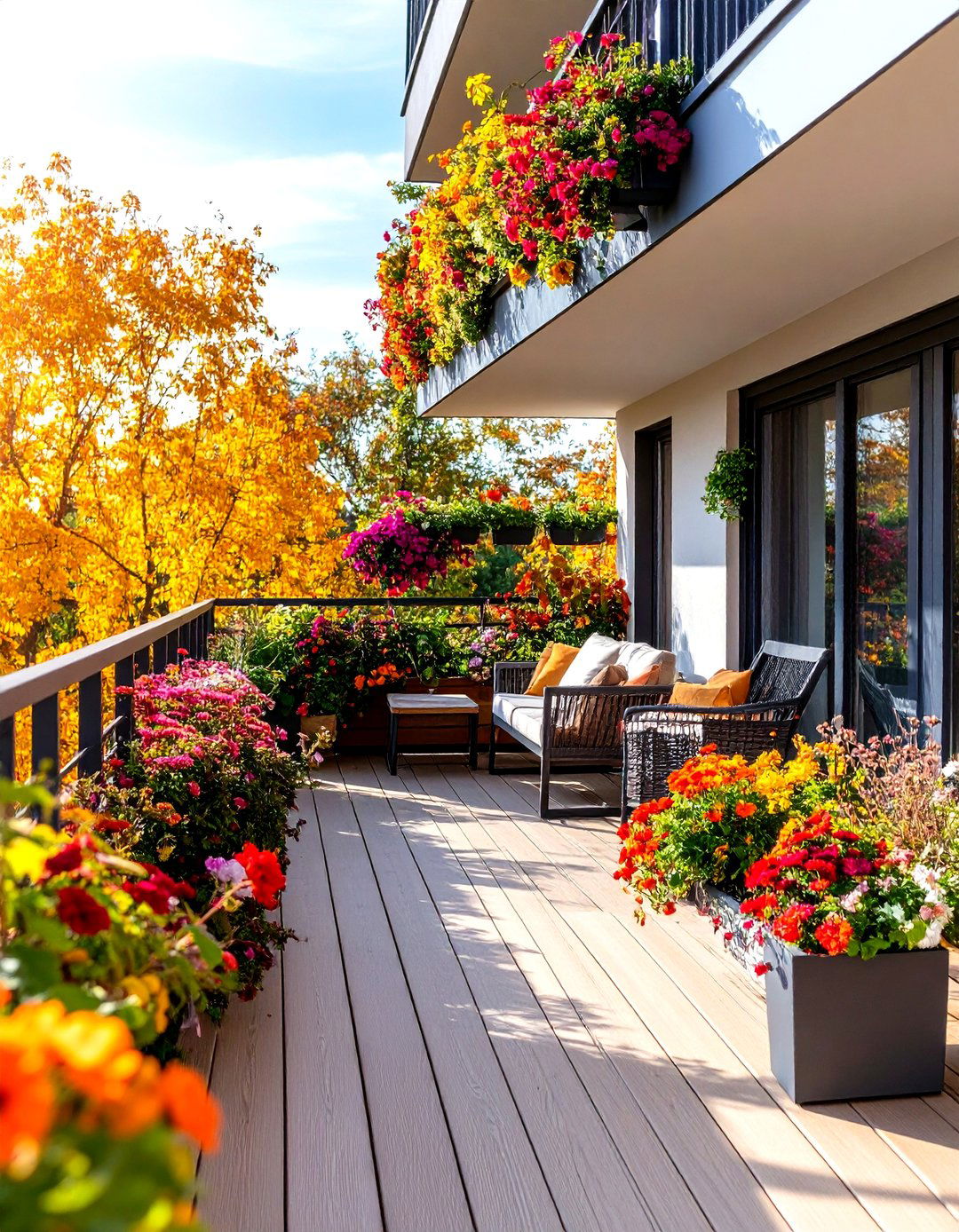 Cantilever Balcony with Seasonal Adaptation Features - 24 Cantilever Balcony Ideas