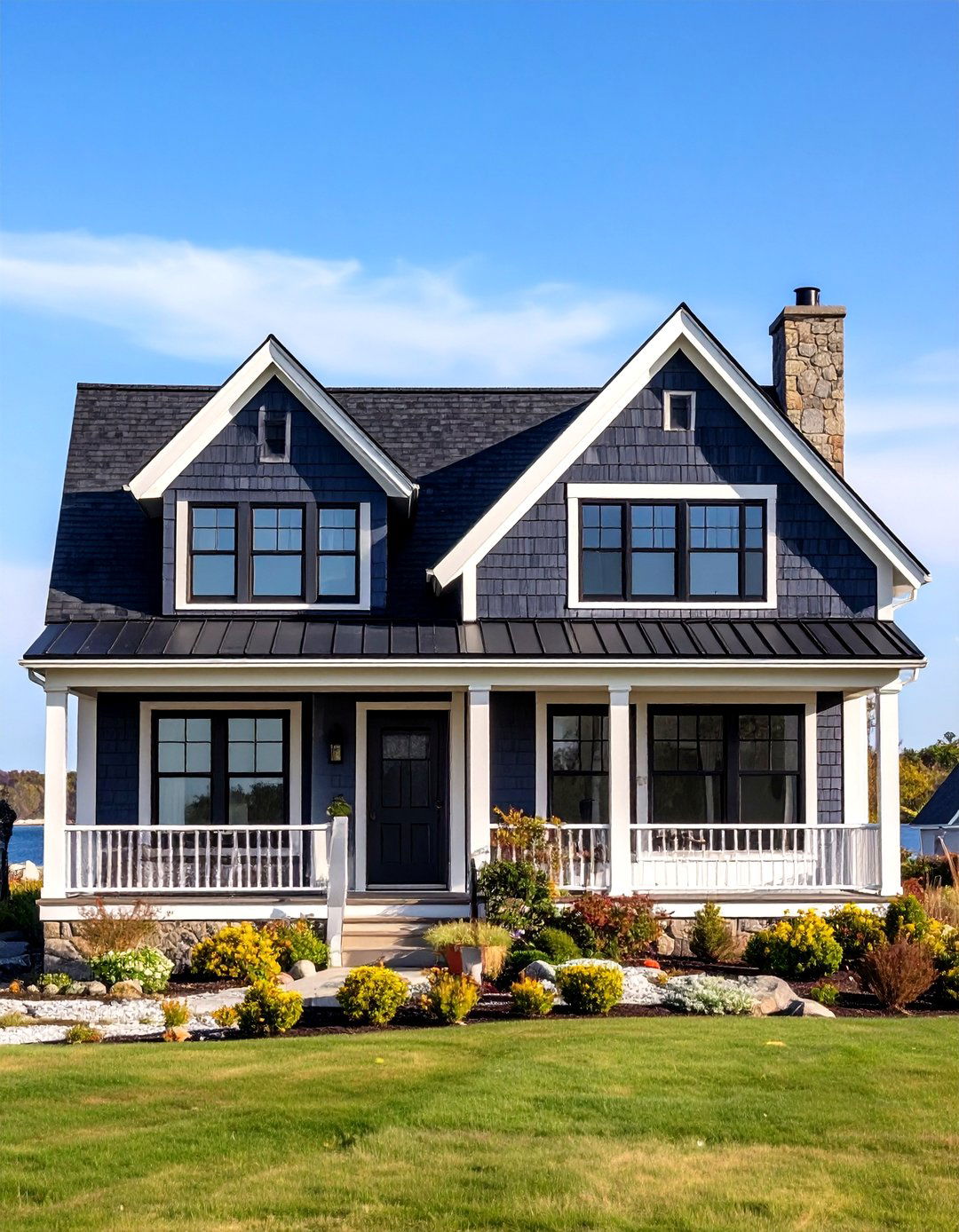 Cape Cod Coastal Charm - 24 Houses With Black Windows