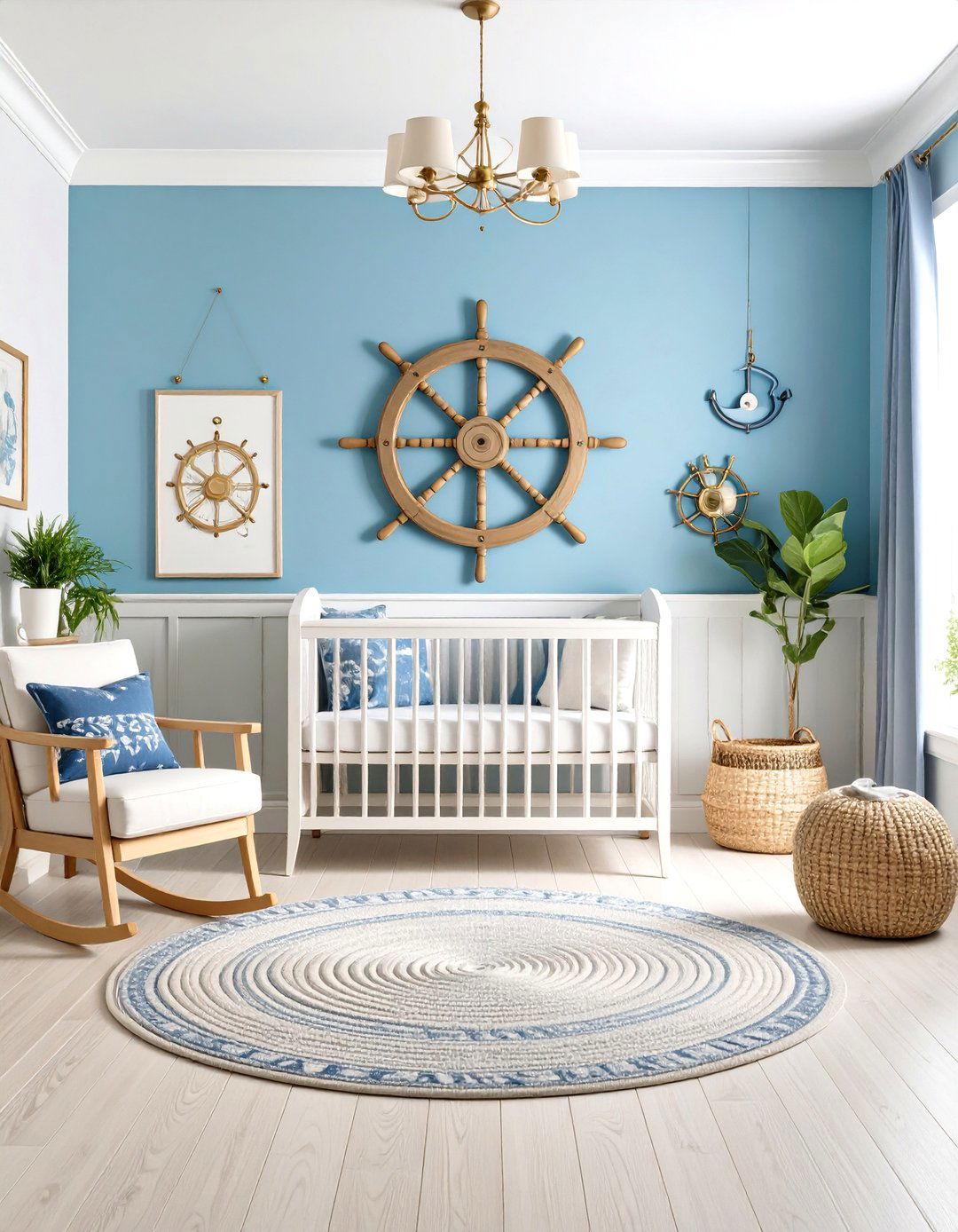Captains Quarters Adventure Room - 24 Nautical Nursery Ideas
