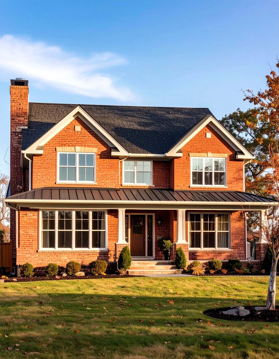 Caramel Ranch Style Comfort - 24 Orange House Exterior Ideas