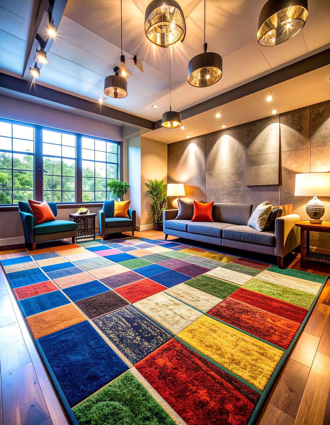 Carpet Tile Systems - 24 Man Cave Flooring Ideas
