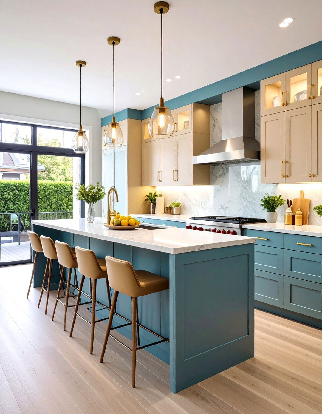 Cashmere Galley Kitchen Optimization Design - 24 Cashmere Kitchen Ideas