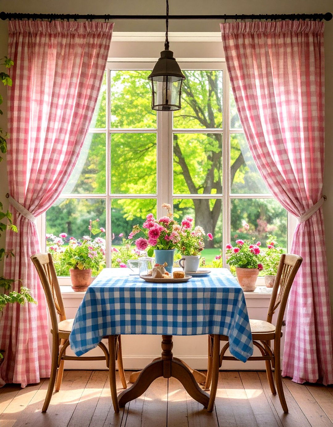 Casual Cafe Curtain Styles - 24 Dining Room Curtain Ideas