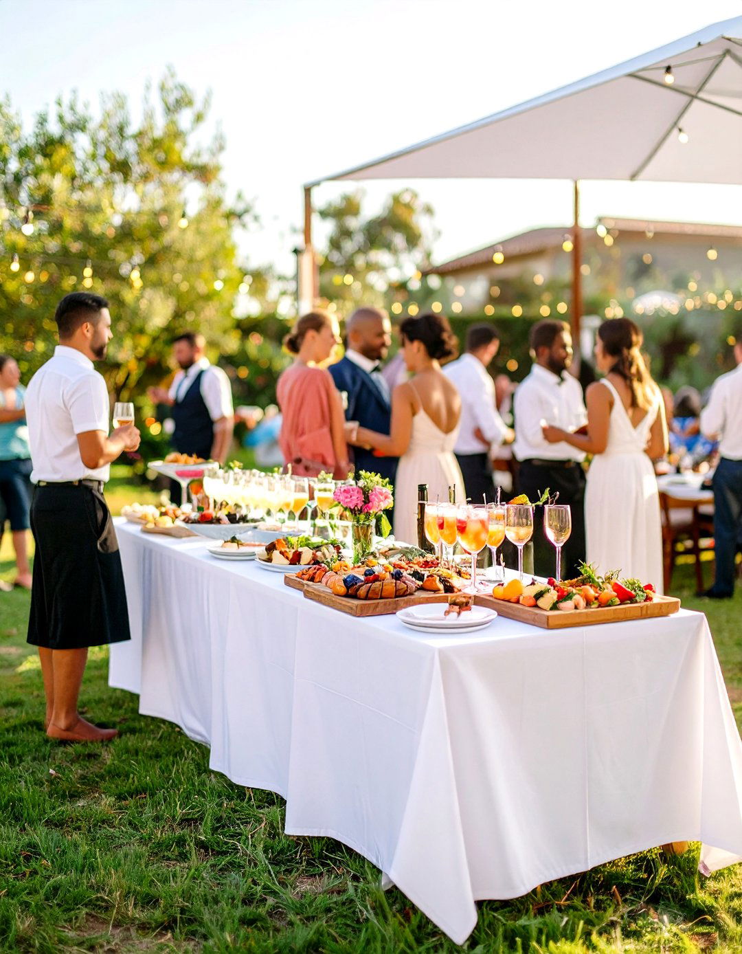 Casual Cocktail Hour Experiences - 24 Casual Wedding Ideas