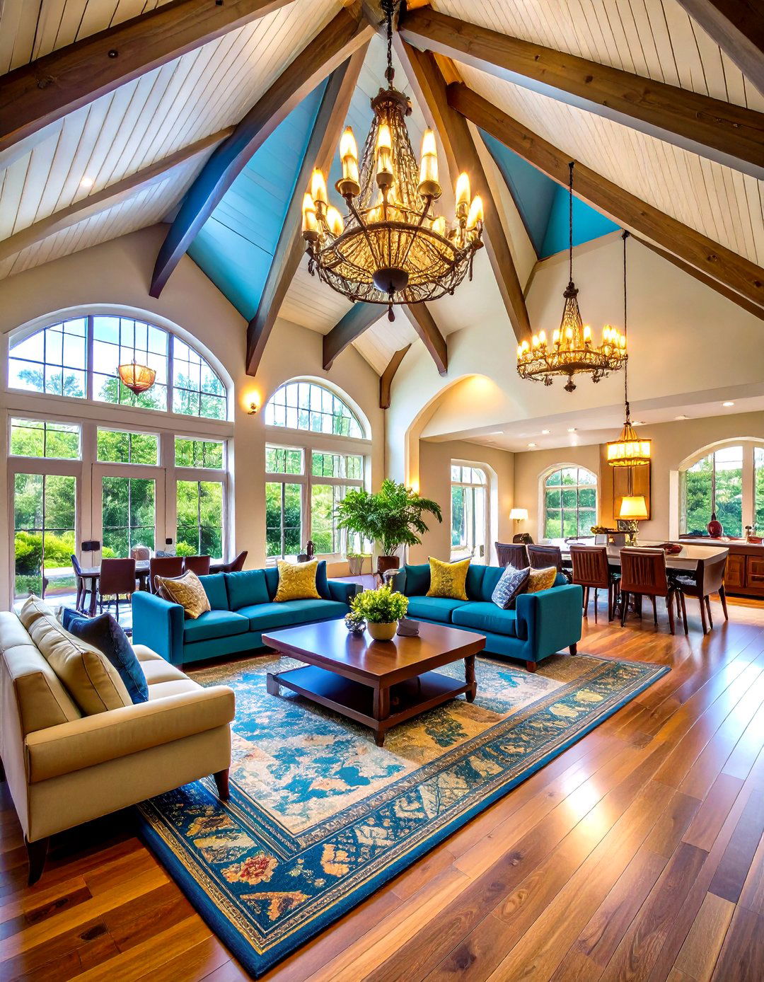 Cathedral Ceiling Great Room Concepts - 24 Cathedral Ceiling Ideas
