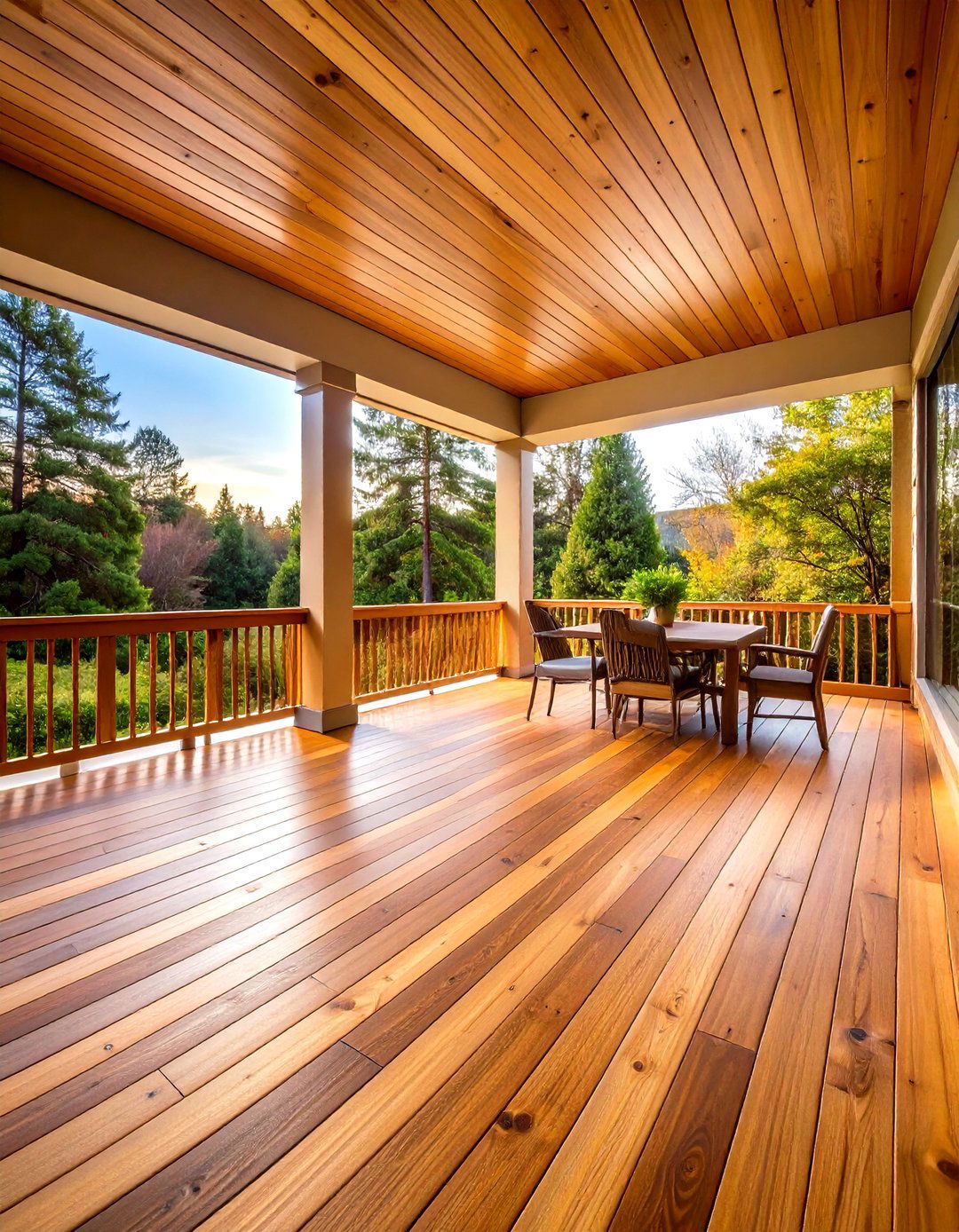 Cedar Porch Flooring Systems - 24 Porch Flooring Options