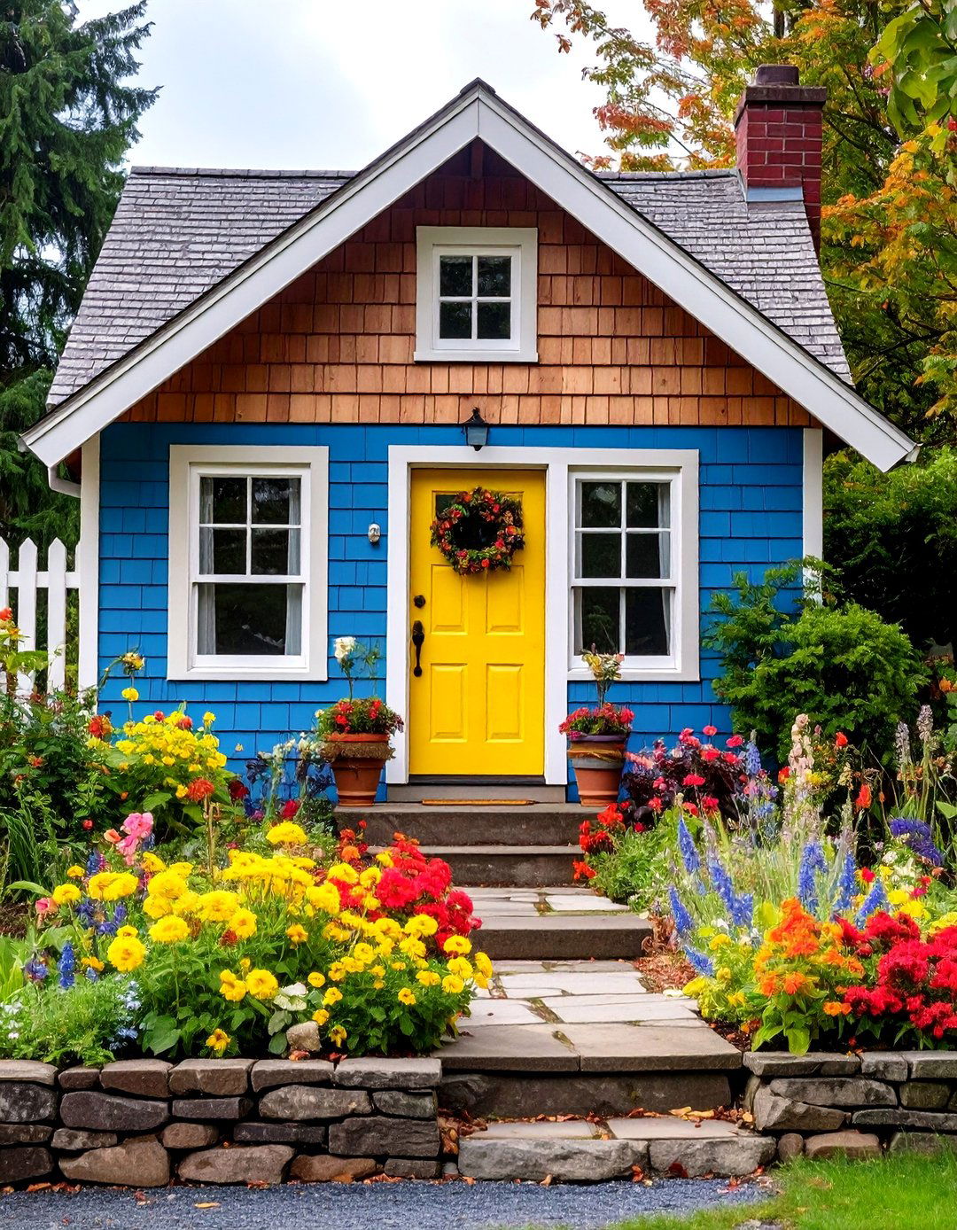 Cedar Shake Traditional Cottage Style - 24 Aesthetic House Exterior Ideas