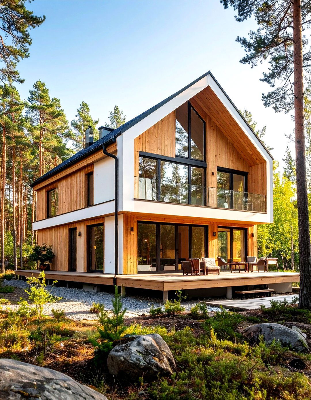 Cedar Shake Transitional Barn - 24 Barn House Exterior Ideas