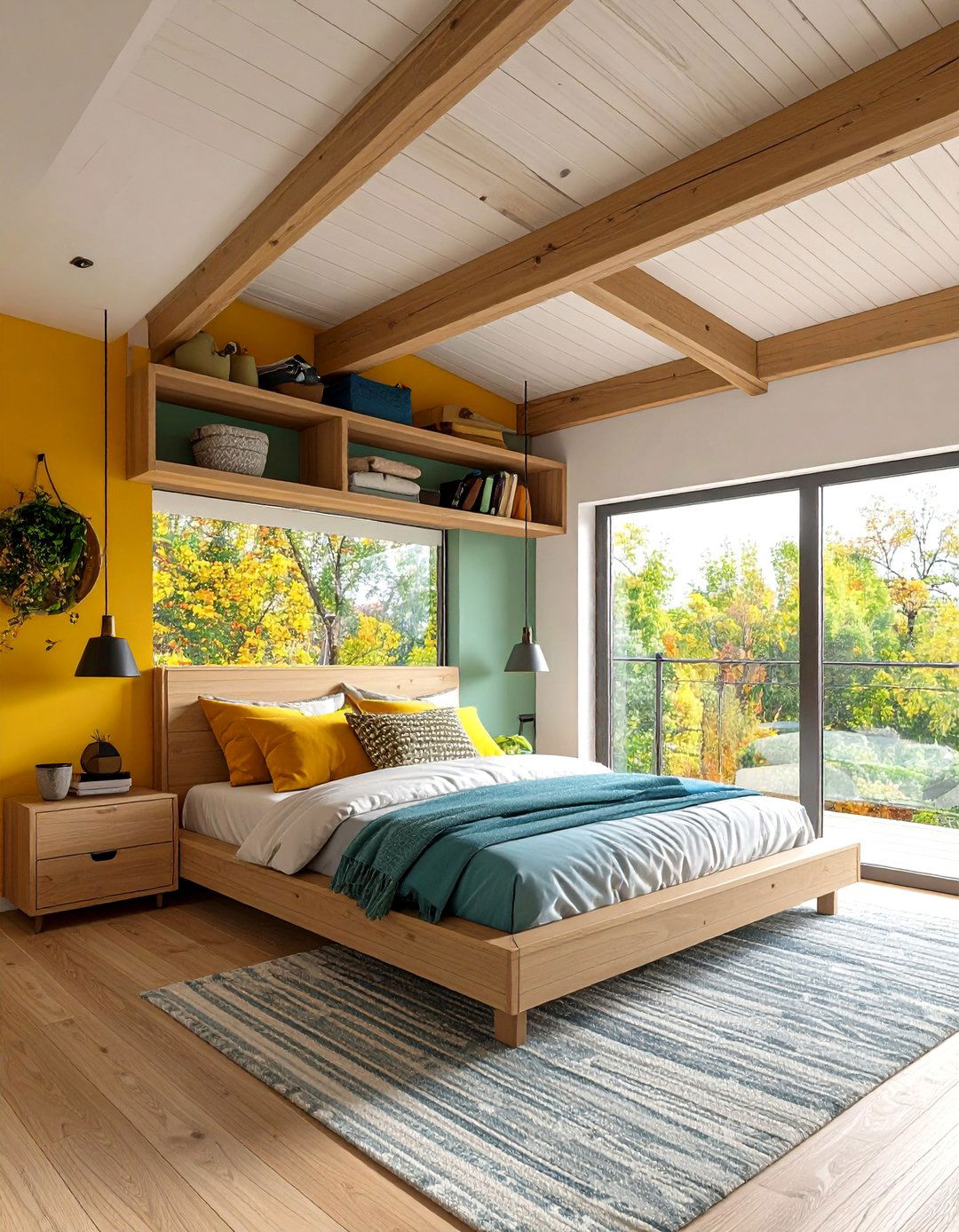 Ceiling Mounted Storage - 24 Bedroom Storage Ideas