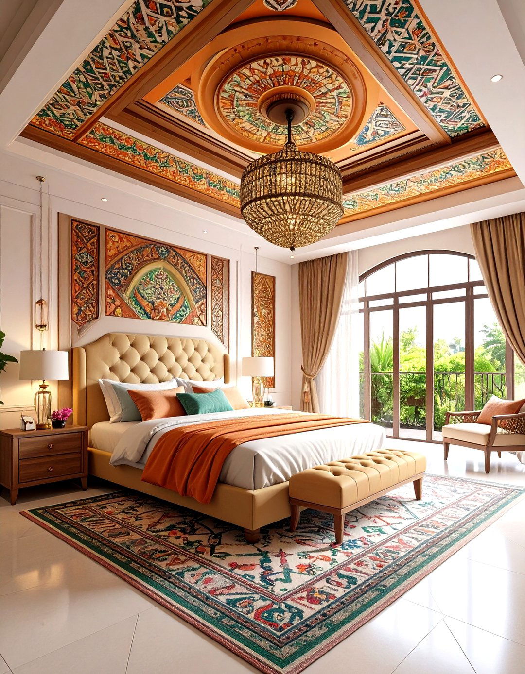 Ceiling Wallpaper Applications - 24 Wall Covering Ideas