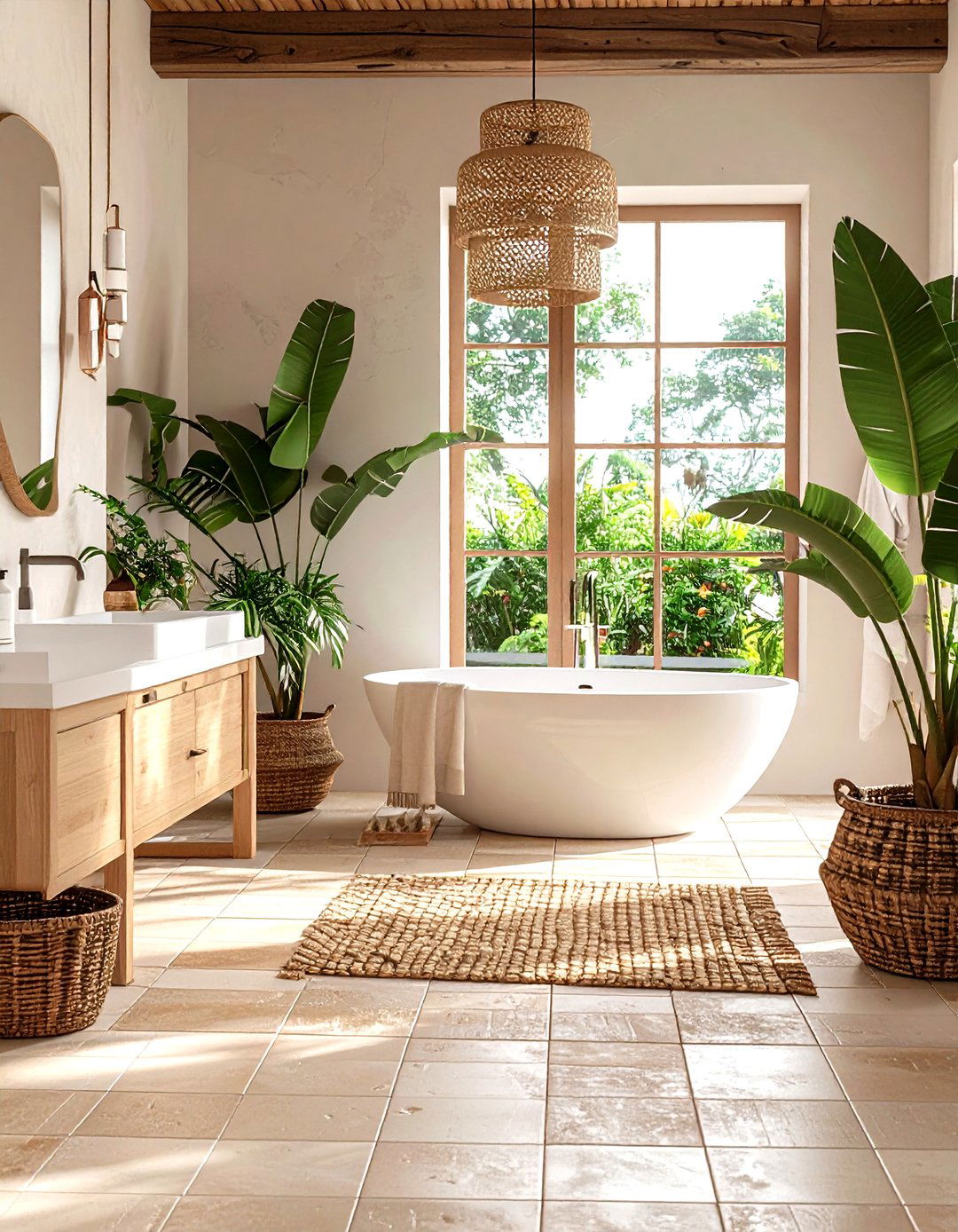 Ceramic Basketweave Floor Mosaics - 24 Bathroom Mosaic Floor Tile Ideas