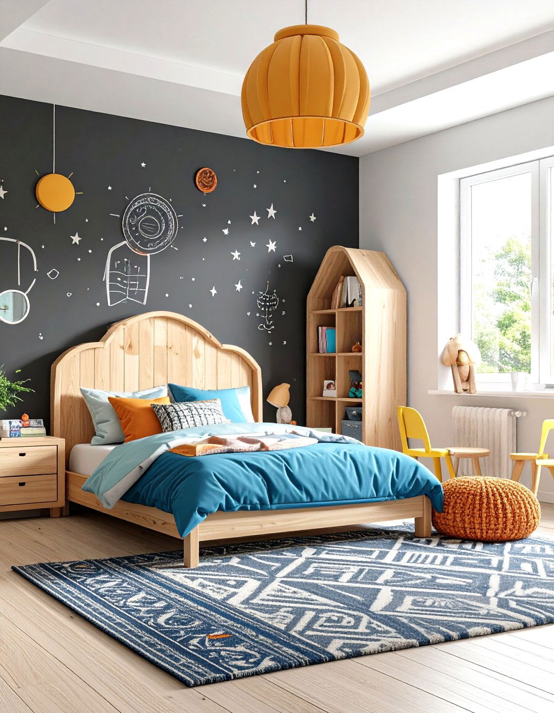 Chalkboard Wall Creative Studio - 24 Kids Room Paint Ideas