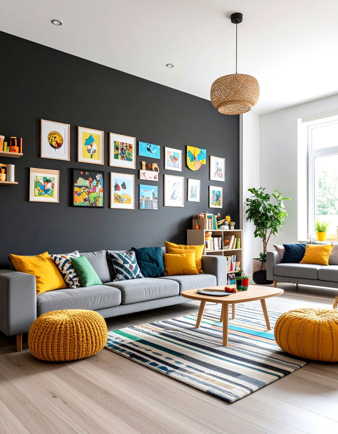 Chalkboard and Magnetic Wall System - 24 Blank Wall Ideas
