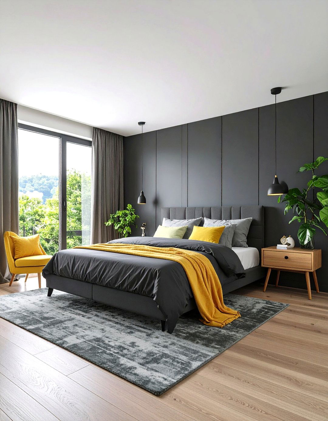Charcoal Small Bedroom Maximization - 24 Charcoal Bedroom Ideas