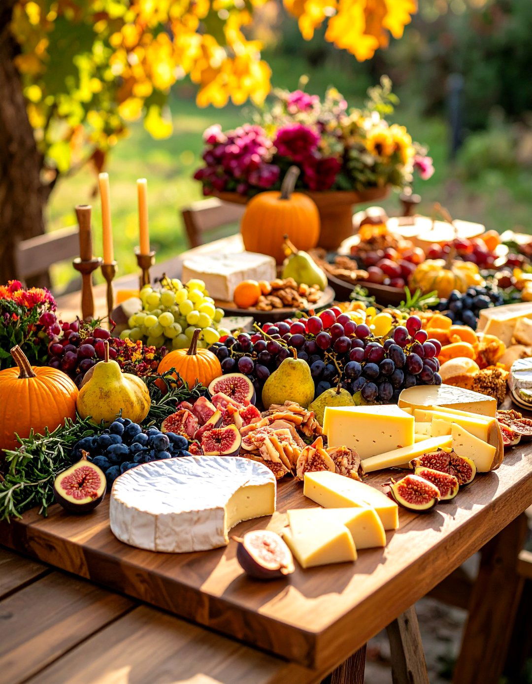 Charcuterie Board Centerpieces - 24 Friendsgiving Decor Ideas