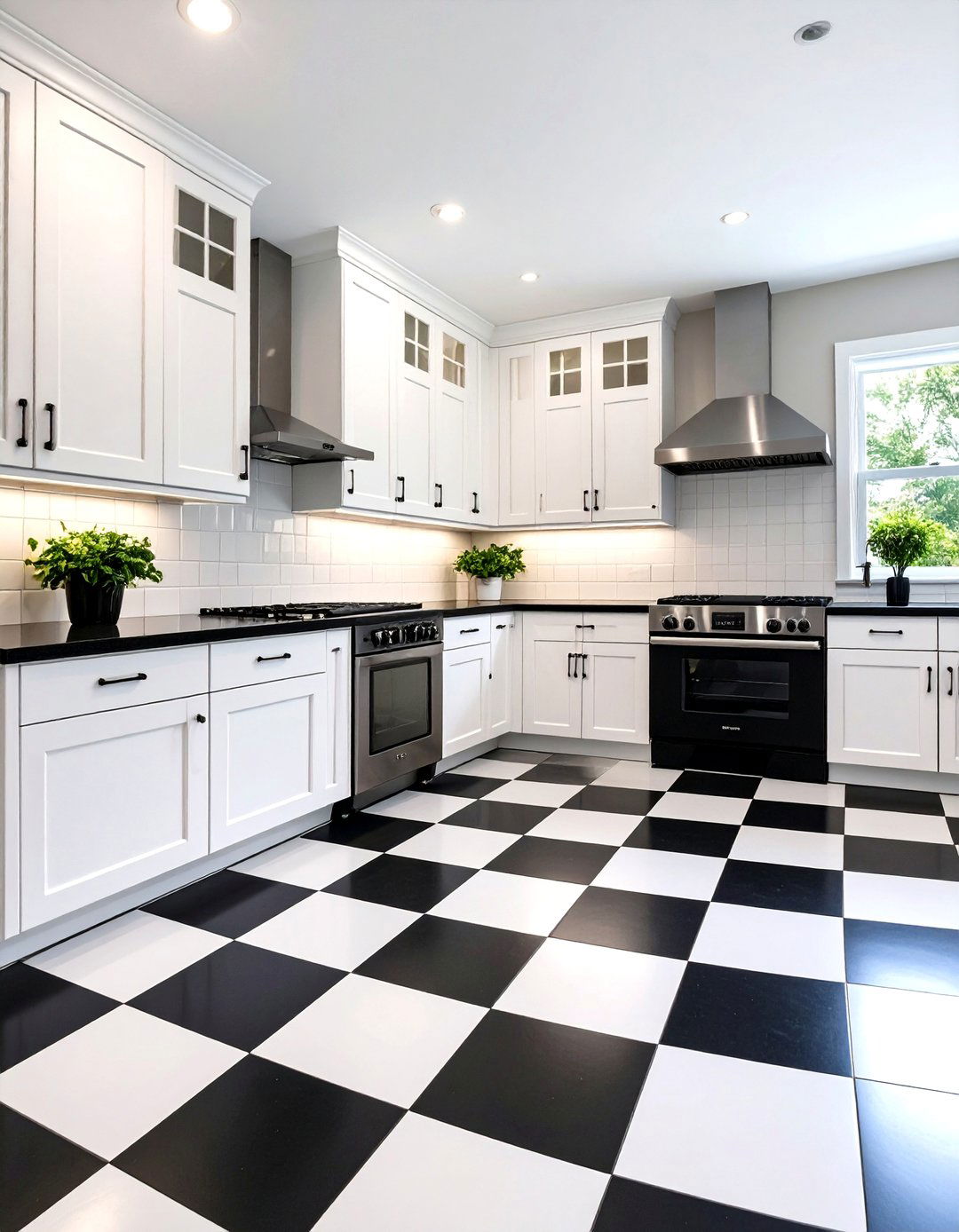 Checkered Floor Kitchen - 24 1950s Kitchen Ideas
