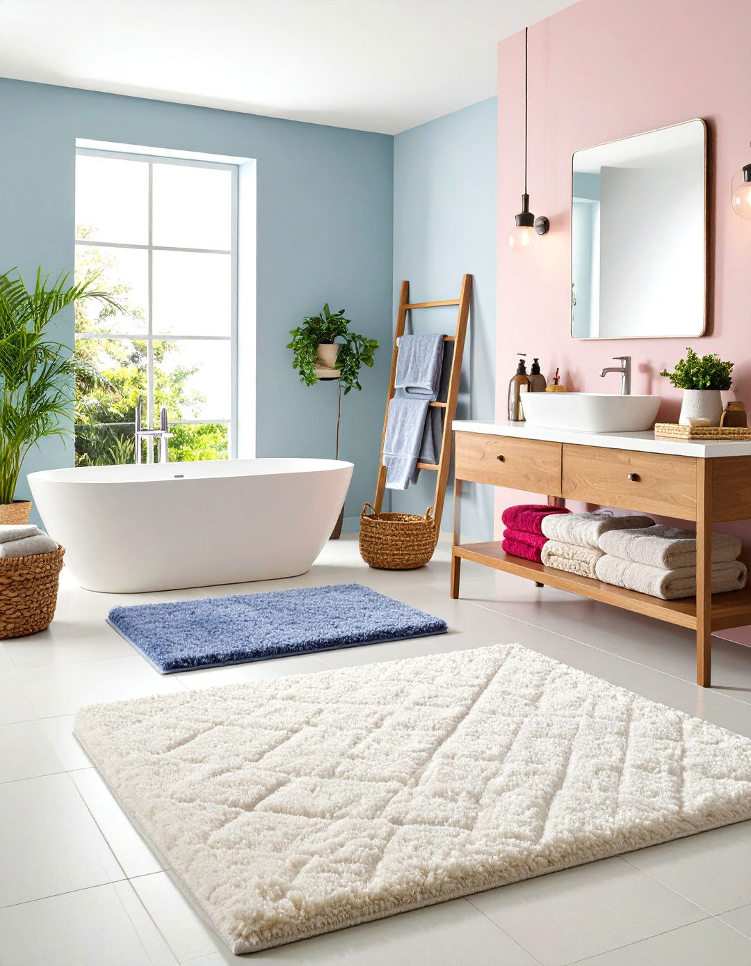 Chenille Soft Touch Bathroom Rugs - 24 Bathroom Rug Ideas