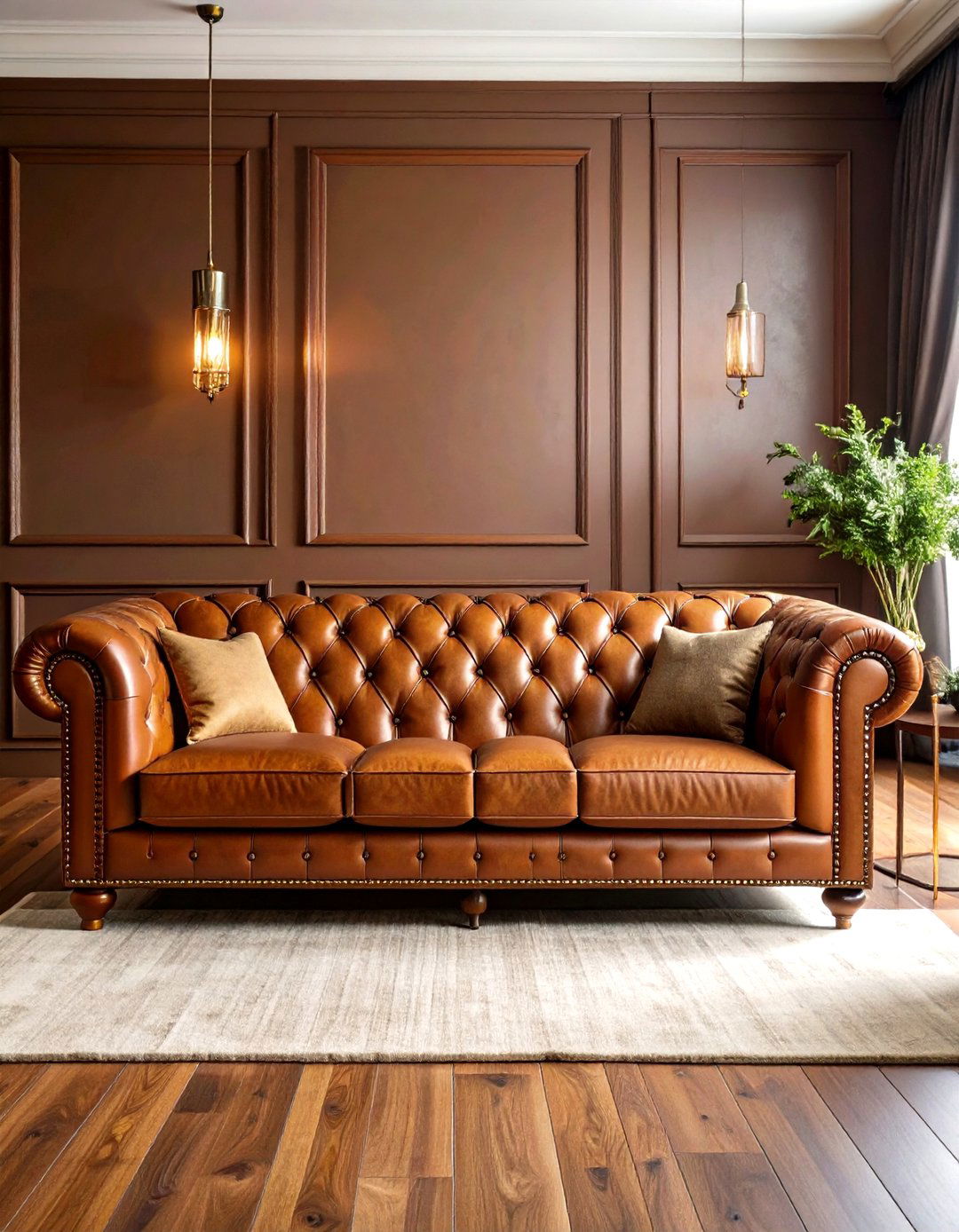 Chesterfield Button Tufted Couches - 24 Living Room Couch Ideas