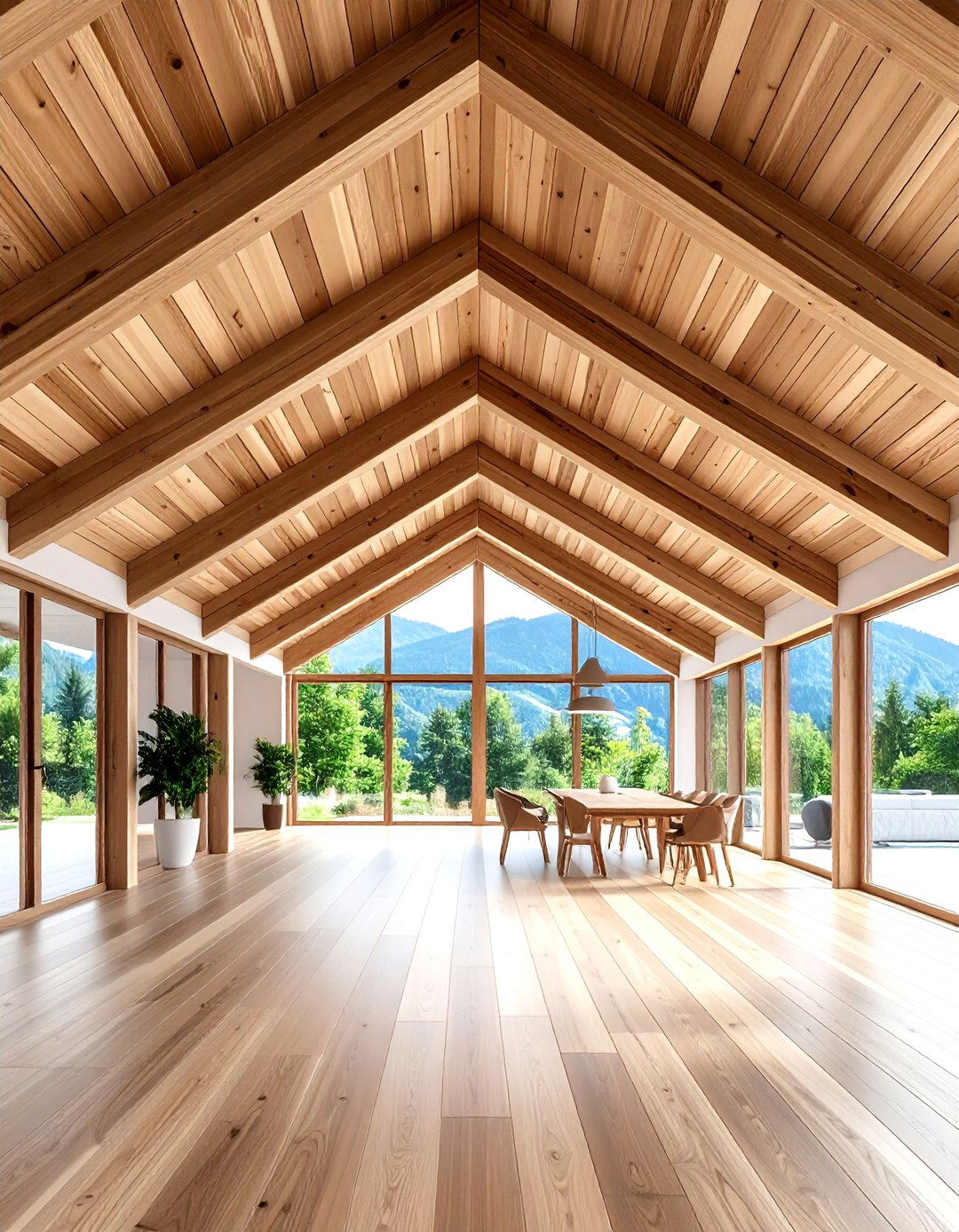 Chevron Wood Ceiling Patterns - 24 Wood Ceiling Ideas
