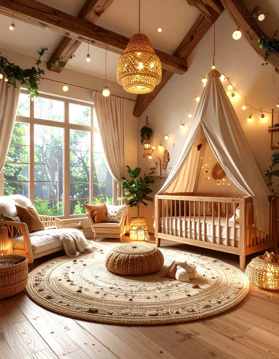 Chewbacca and Wookiee Woodland - 24 Star Wars Nursery Ideas
