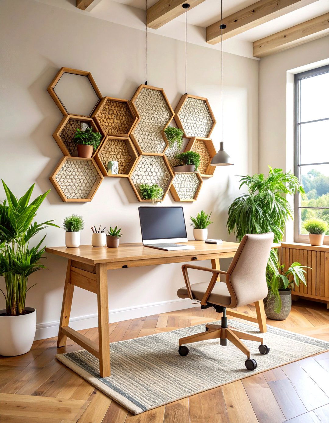 Chicken Wire Elements - 24 Farmhouse Wall Decor Ideas