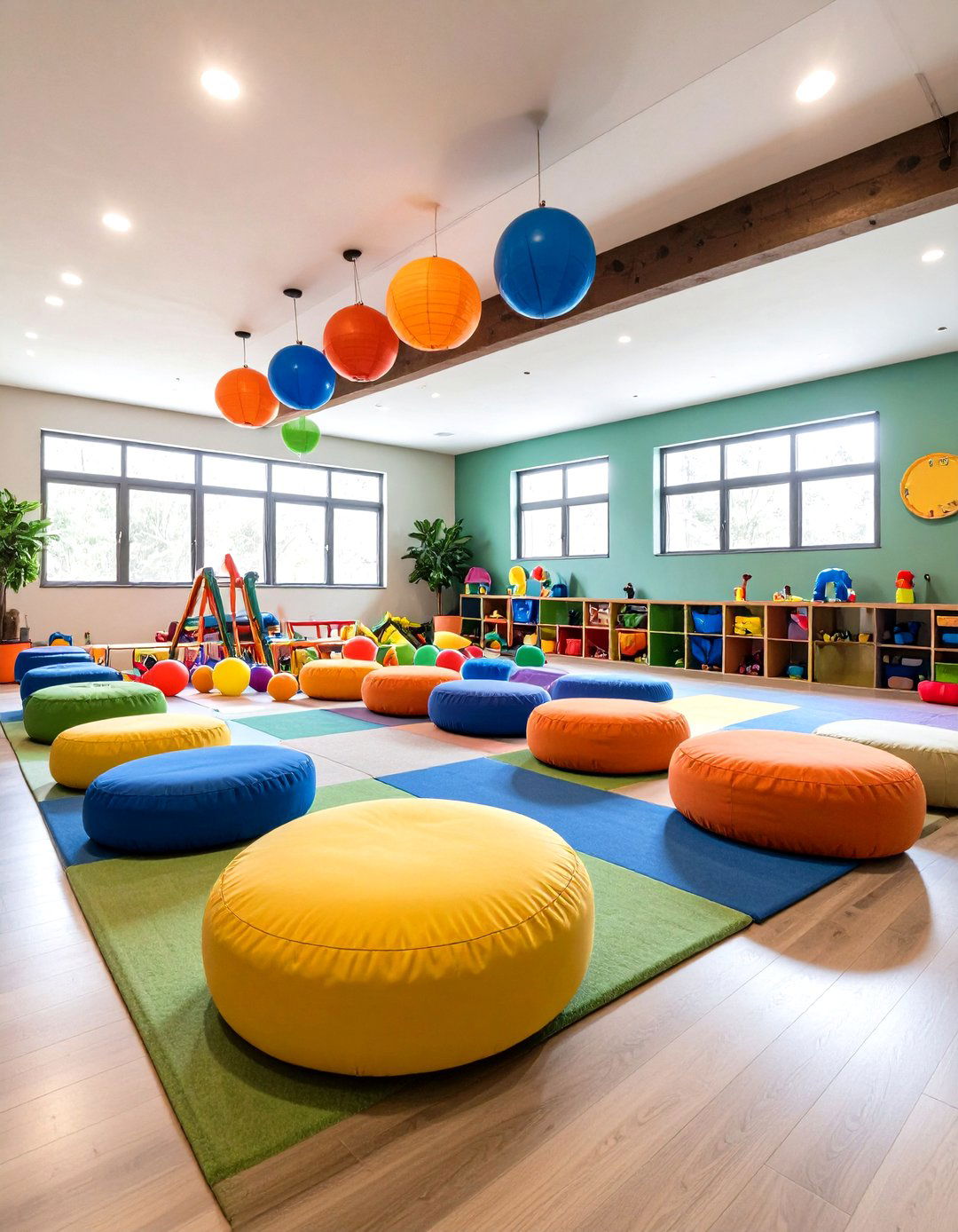 Childrens Adventure Playroom - 24 Basement Game Room Ideas