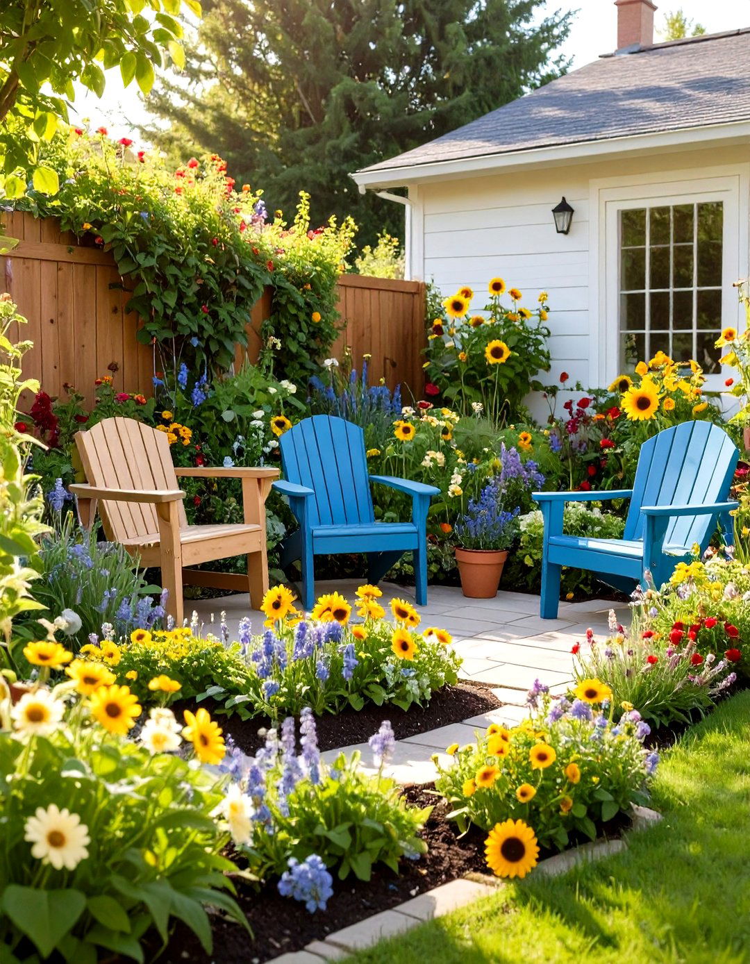 Childrens Discovery Garden - 24 Perennial Flower Bed Ideas