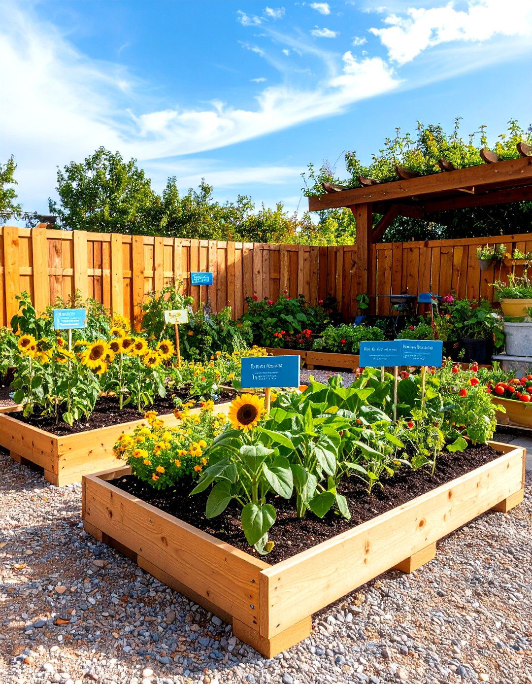 Childrens Educational Garden - 24 Vertical Pallet Garden Ideas