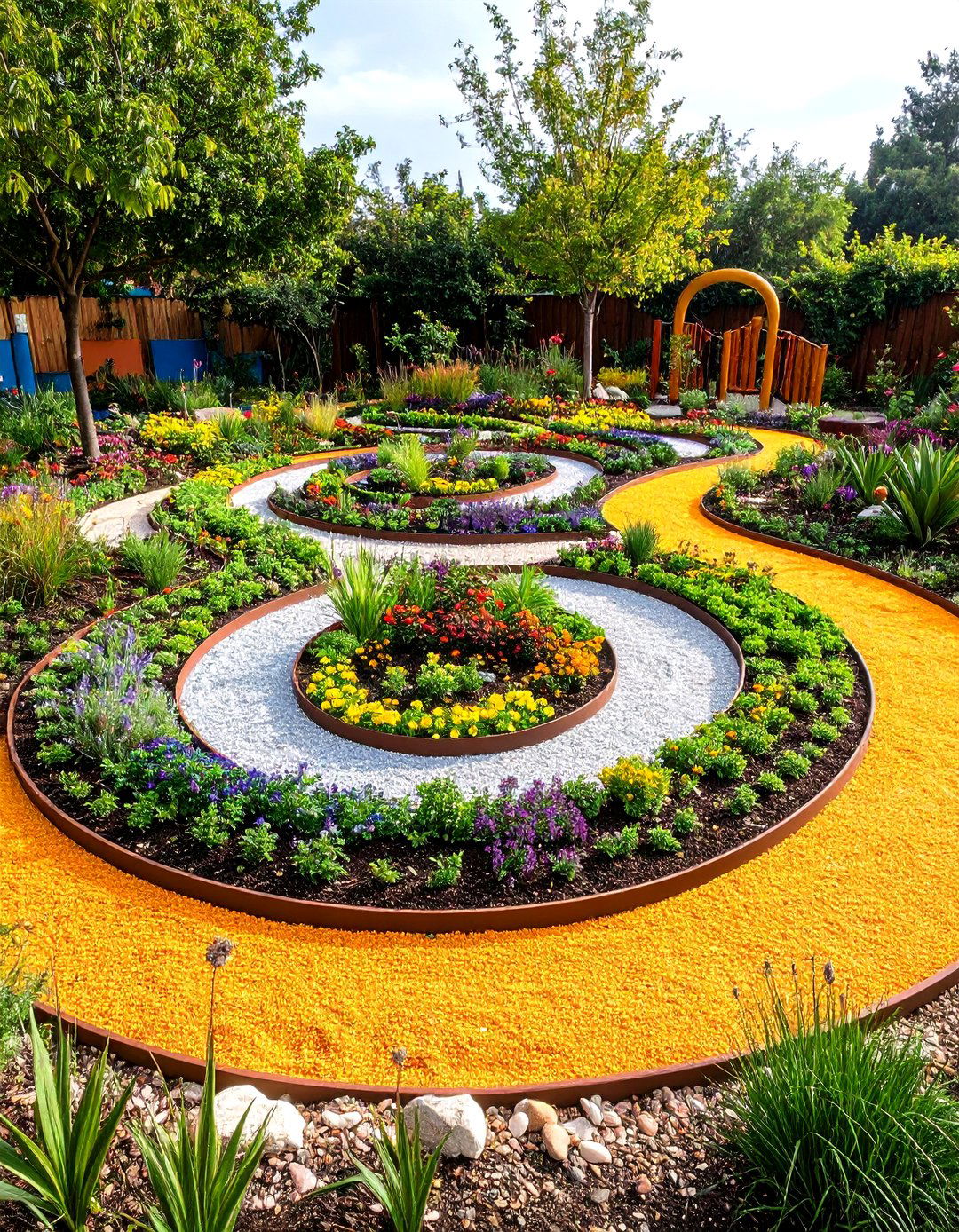 Childrens Educational Spiral Gardens - 24 Spiral Garden Design Ideas