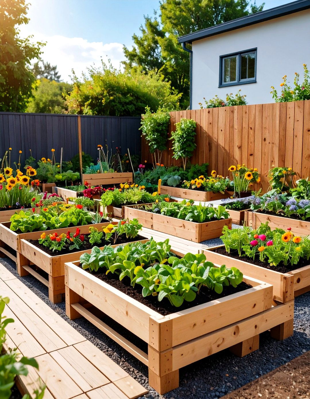 Childrens Learning Garden - 24 Pallet Garden Ideas