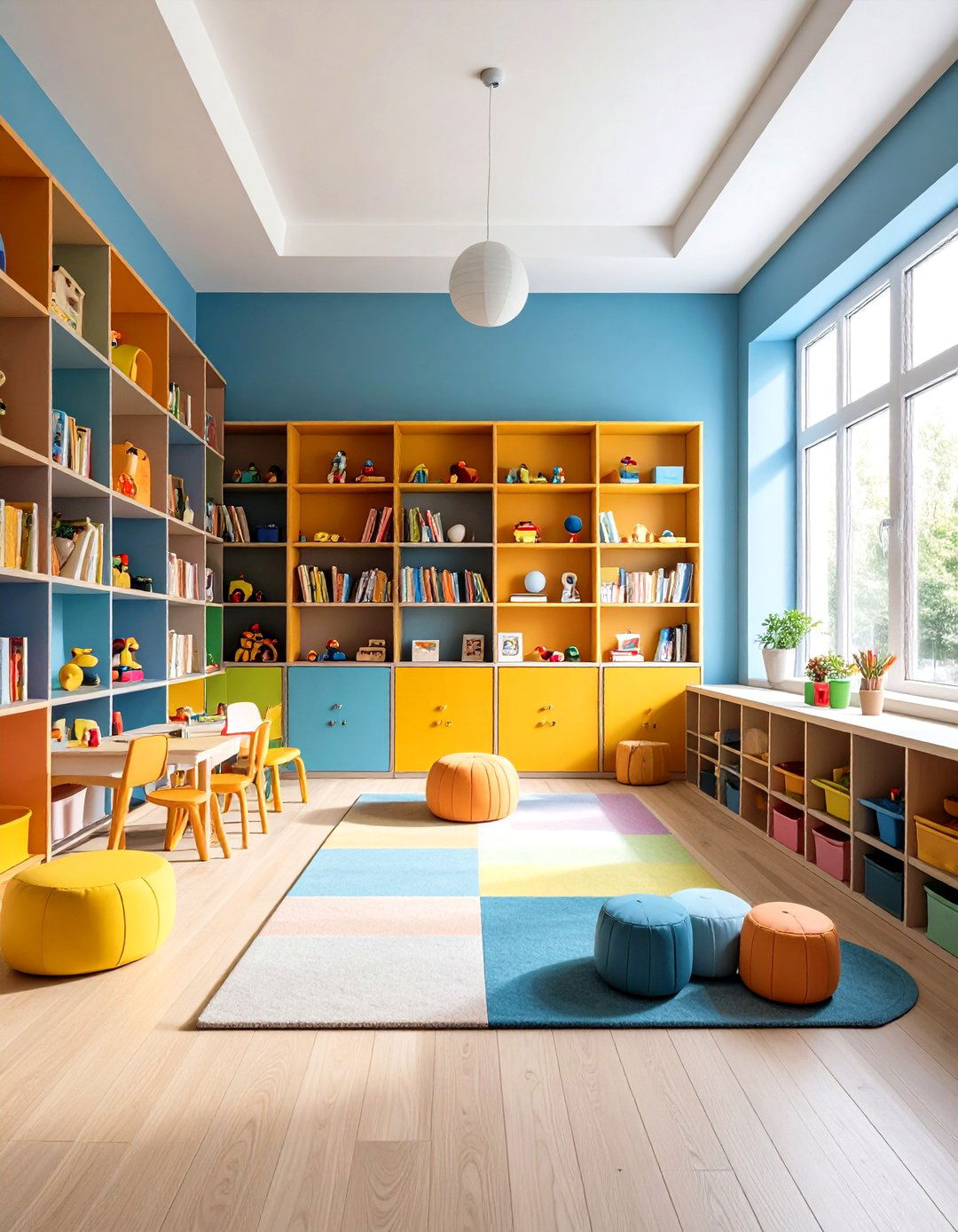 Childrens Playroom Educational Display - 24 Shelf Decor Ideas