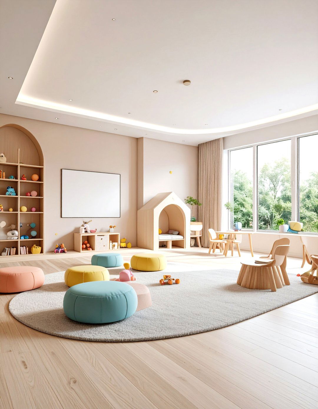 Childrens Playroom Theater Design - 24 Home Theater Ideas