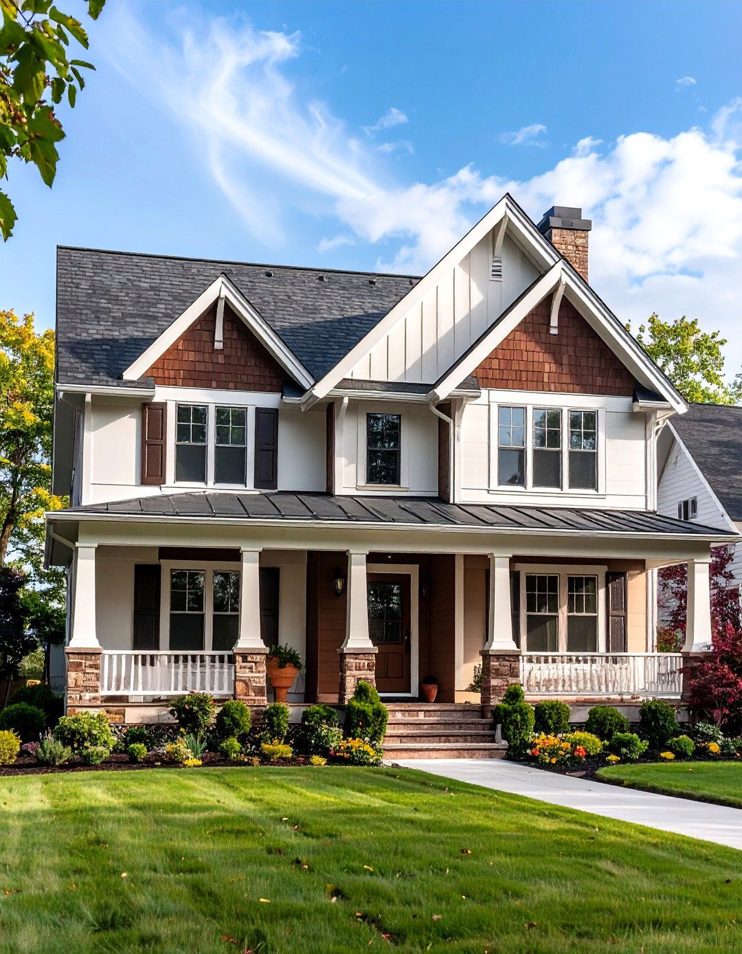 Chocolate Brown Cottage Design - 24 Chocolate Brown House Exterior Design Ideas