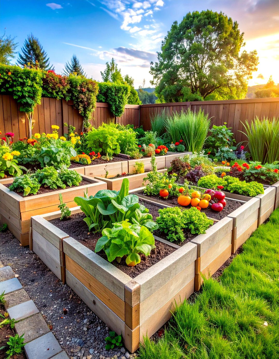 Cinder Block Garden Beds - 24 Inexpensive Raised Garden Bed Ideas